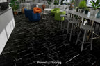 Commercial Marble Stone Look  Click-in  LVT  SF-103G  (7.0 mm • 22 mil)