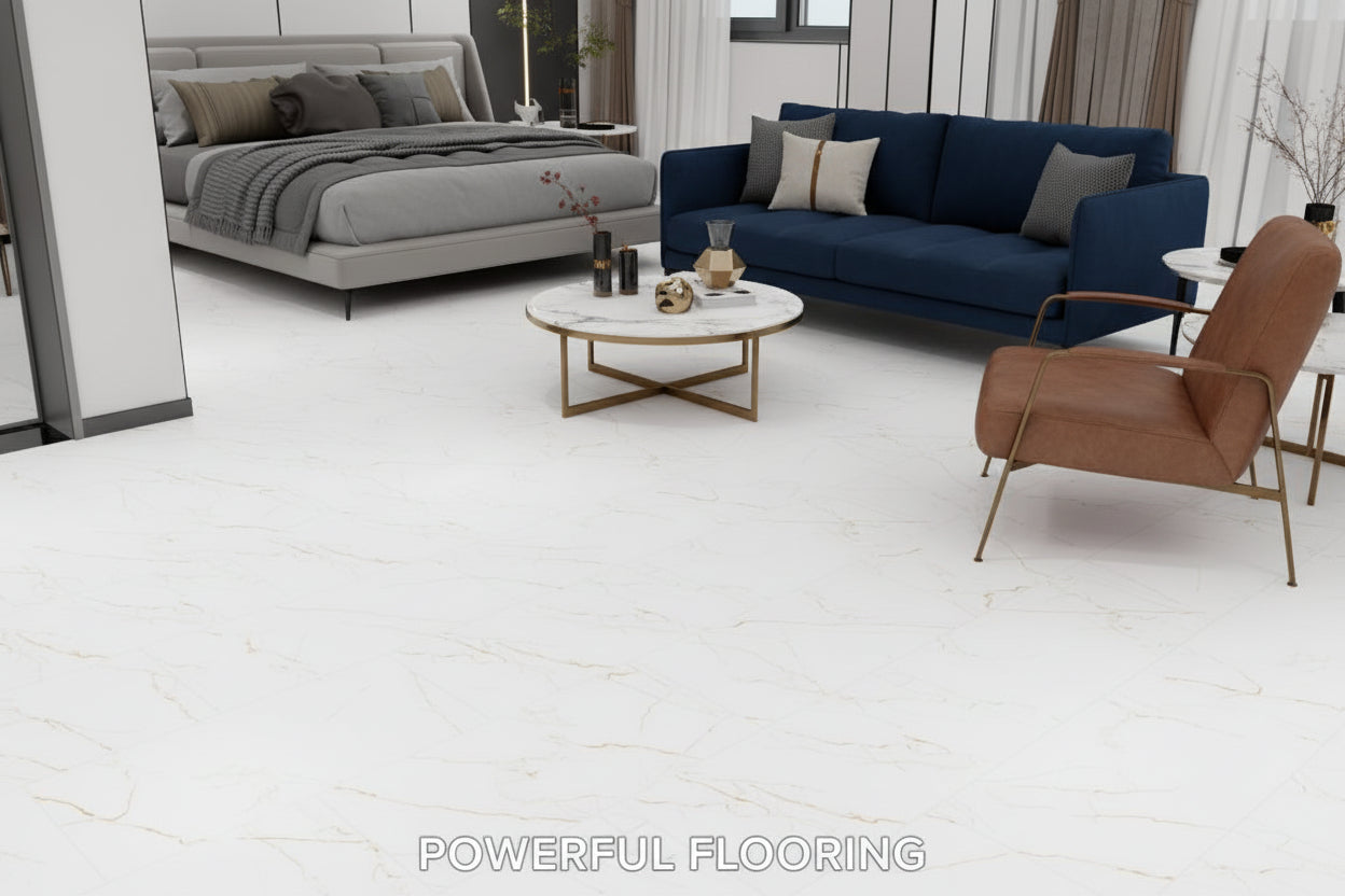 Commercial Marble Stone Look  Click-in  LVT SF-905R (7.0 mm • 22 mil)