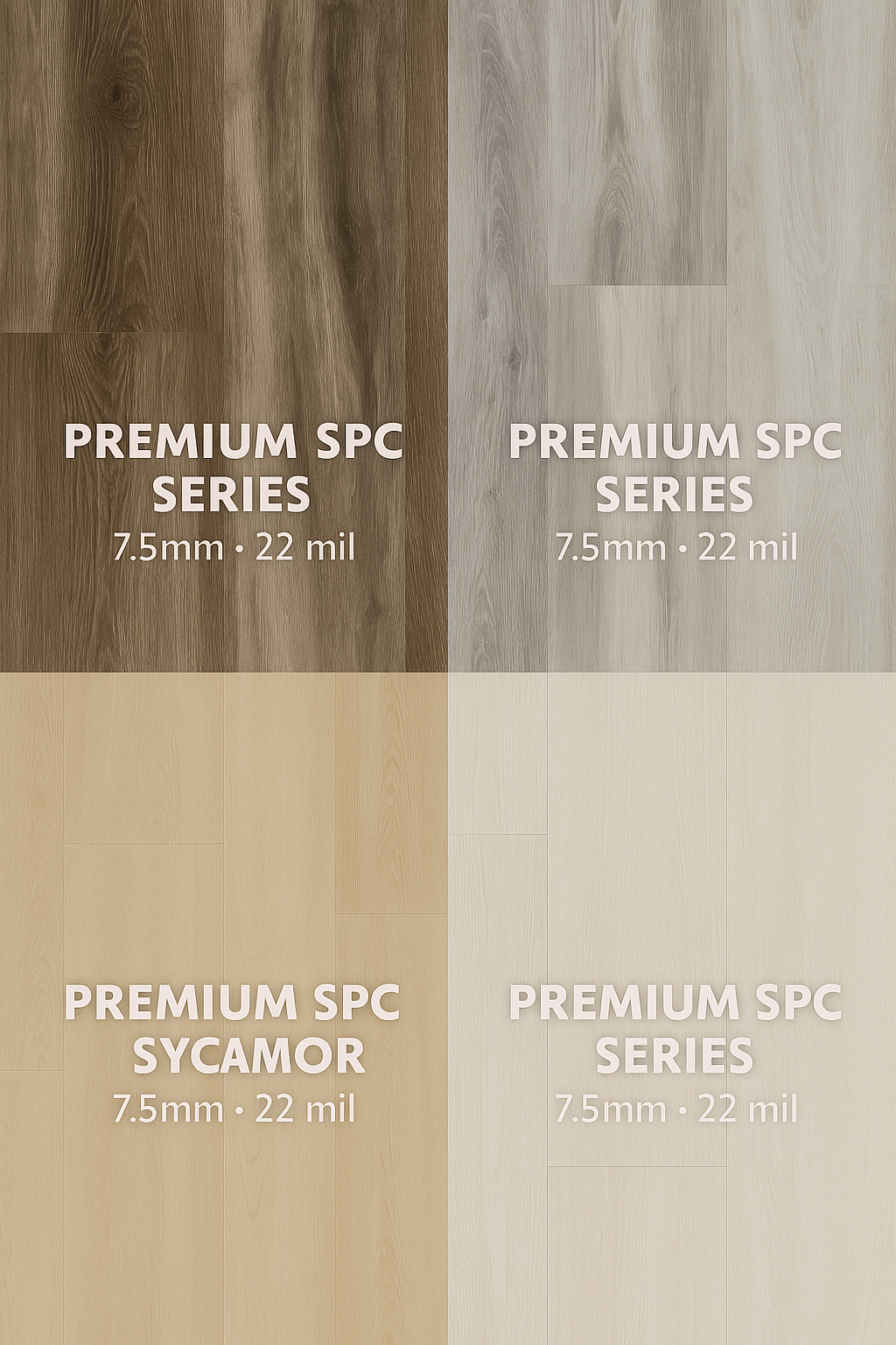 Premium  Series – Sycamore (7.5mm • 28 mil)