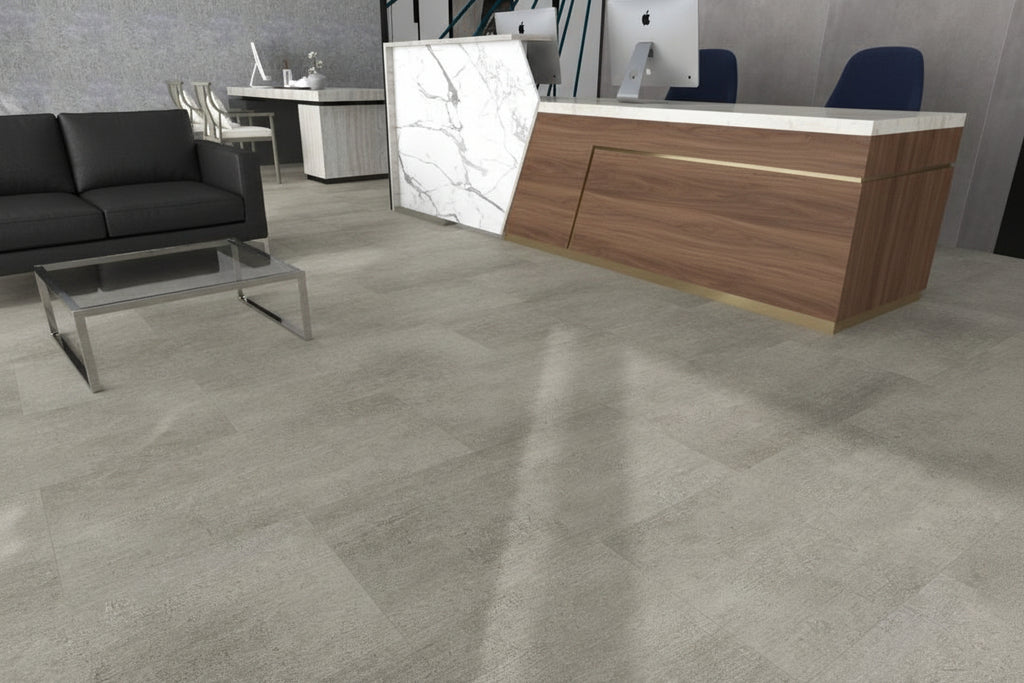 Commercial Glue Down LVT Marble Stone Look  SF-105G (3.0mm • 22 mil)