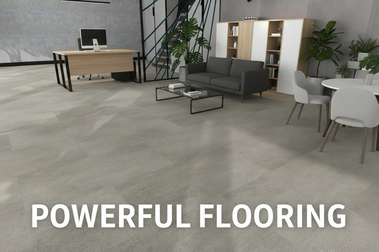 Commercial Glue Down Marble Stone Look  LVT  SF-105R   ( 7.0mm  22 mil )